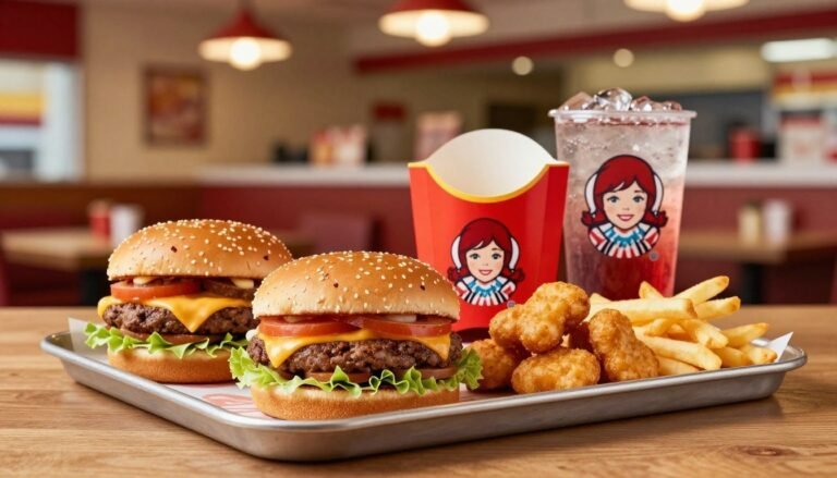 Wendy's Menu 4 For $4