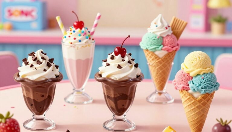 Sonic Dessert Menu
