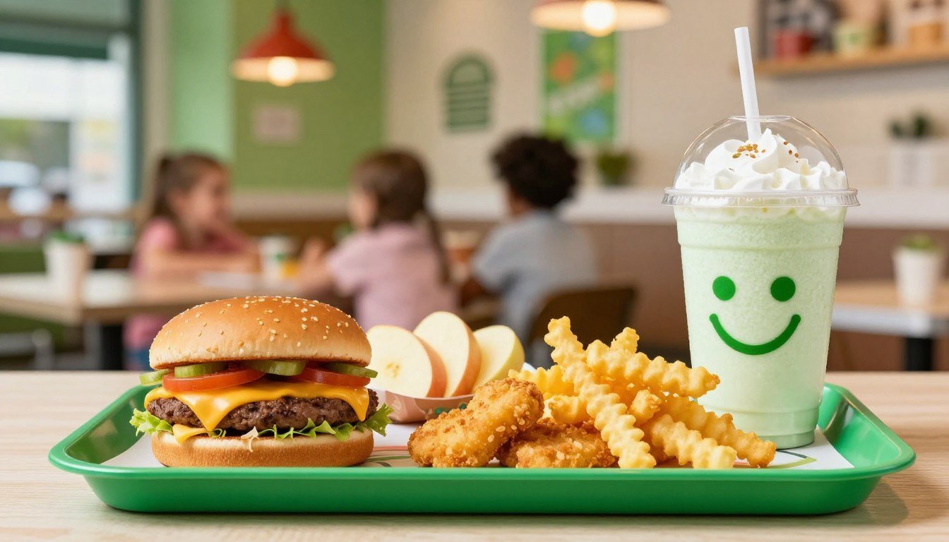 shake shack kids menu